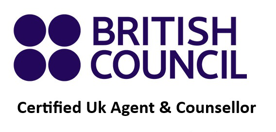 British Council Certified UK Agent & Counsellor